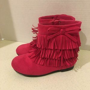 jumping beans fringe boots